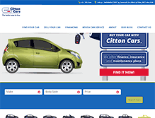 Tablet Screenshot of cittoncars.co.za